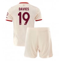 Bayern Munich Alphonso Davies #19 Fußballbekleidung 3rd trikot Kinder 2024-25 Kurzarm (+ kurze hosen)